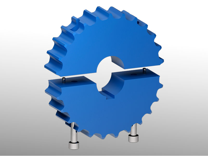 Split sprocket 25 teeth - Part.575